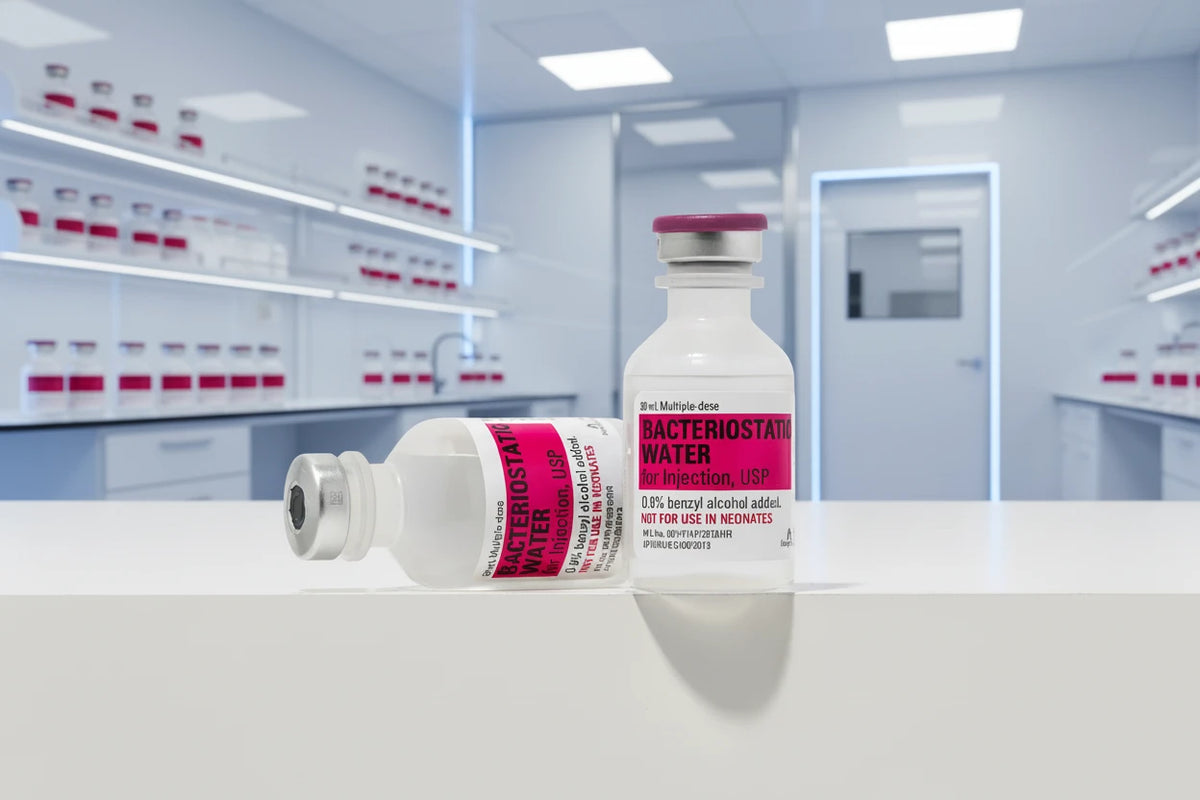 Hospira Bacteriostatic Water 30 mL – (0.9% Benzyl Alcohol)